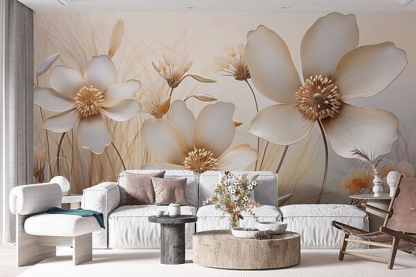 Flores delicadas em tons suaves. Flores delicadas em tons suaves.