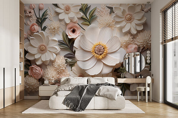 Grupo de flores de papel Grupo de flores de papel