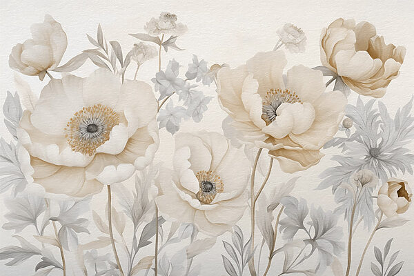 Flores delicadas em tons suaves. Flores delicadas em tons suaves.
