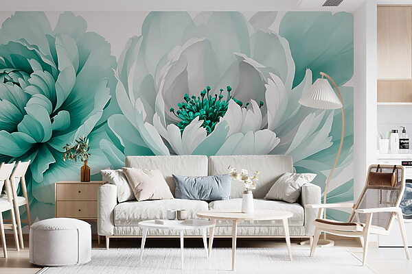 Elegância floral em tons suaves Elegância floral em tons suaves