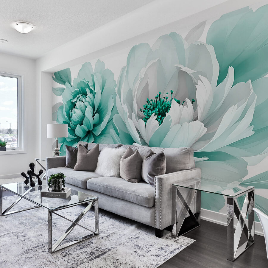 Elegância floral em tons suaves
