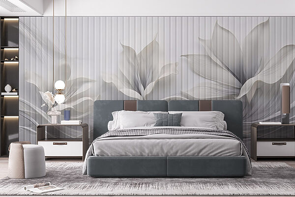 Design floral elegante com padrões fluidos. Design floral elegante com padrões fluidos.