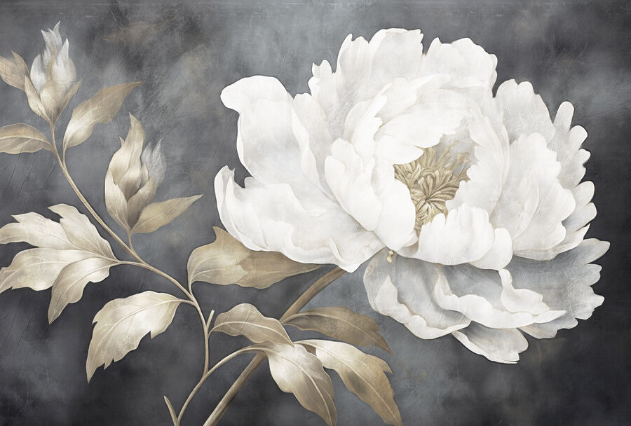 Beleza floral elegante em tons suaves