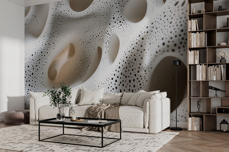 Textura abstrata com padrões intrigantes