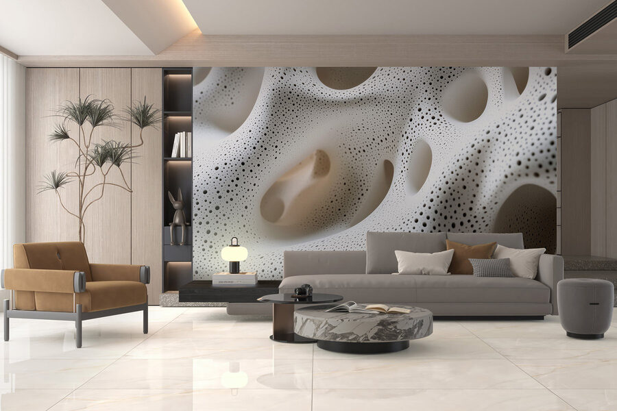 Textura abstrata com padrões intrigantes