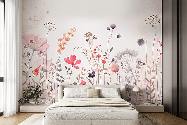 Pintura de flores e plantas Pintura de flores e plantas