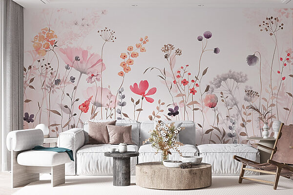 Pintura de flores e plantas Pintura de flores e plantas
