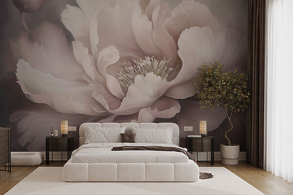 Delicate petals in soft hues