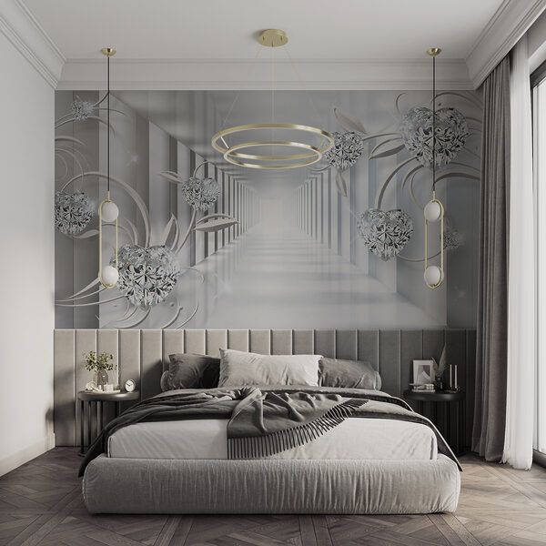 Corredor branco com diamantes e flores u07513pib6ms 600x600 - Corredor branco com diamantes e flores