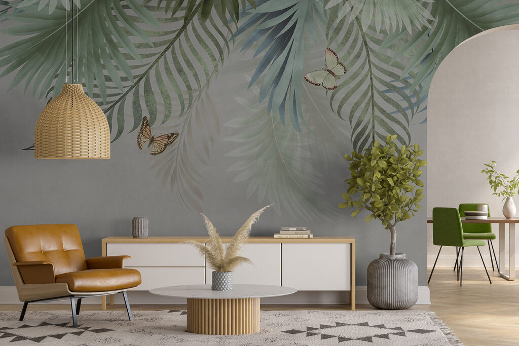 Group of butterflies on leaves Group of butterflies on leaves