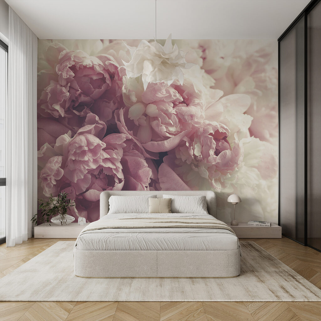 Delicate blooms in soft pastel hues Delicate blooms in soft pastel hues