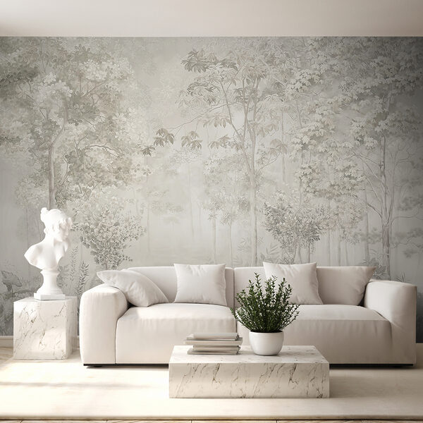 Papel de parede com árvores e plantas Papel de parede com árvores e plantas