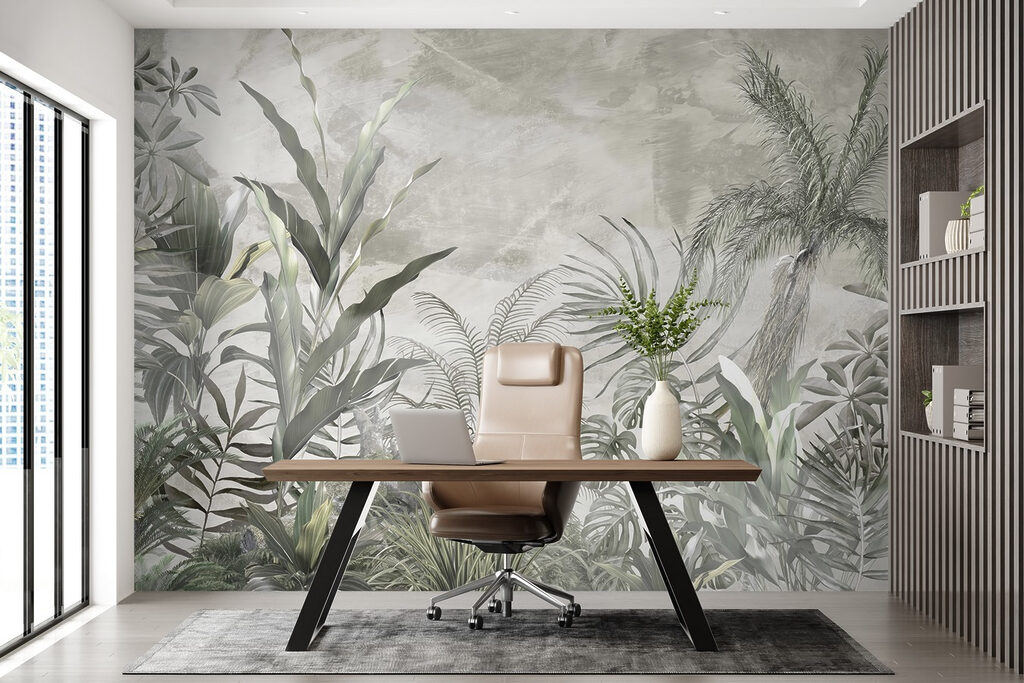 Group of plants in a garden Group of plants in a garden