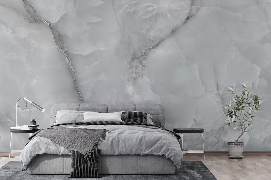 Design elegante com padrão de mármore em tons frios. Design elegante com padrão de mármore em tons frios.