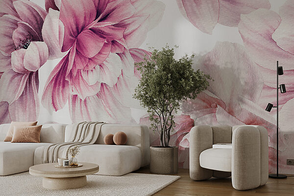 Flores delicadas em tons pastel suaves. Flores delicadas em tons pastel suaves.