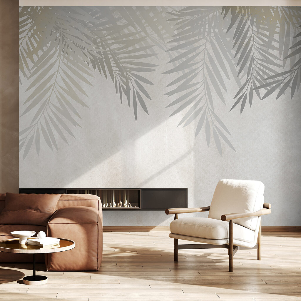 Delicate leaves on a soft background Delicate leaves on a soft background