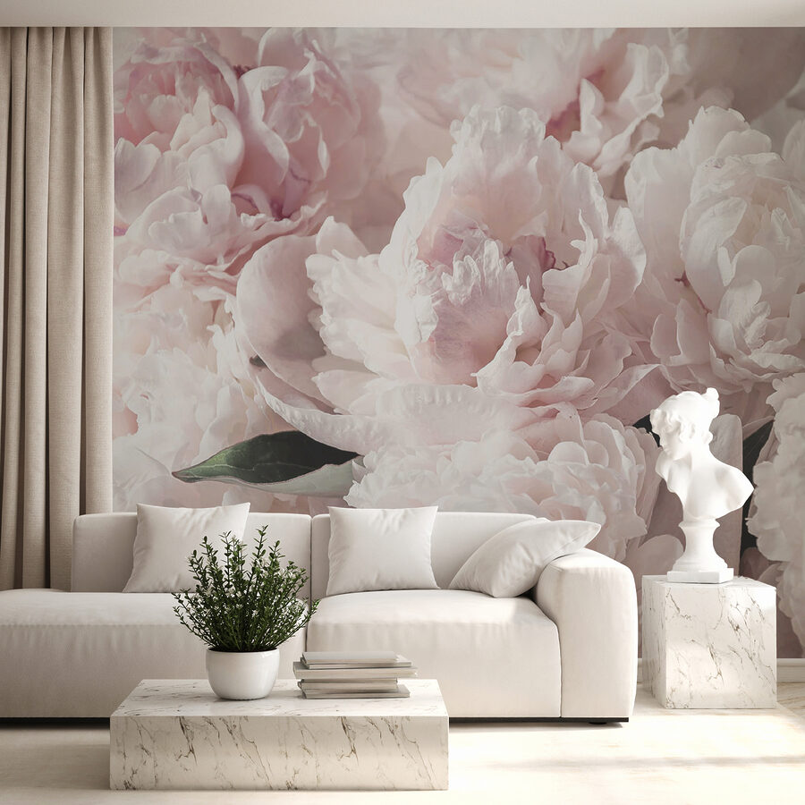 Grupo de flores cor-de-rosa