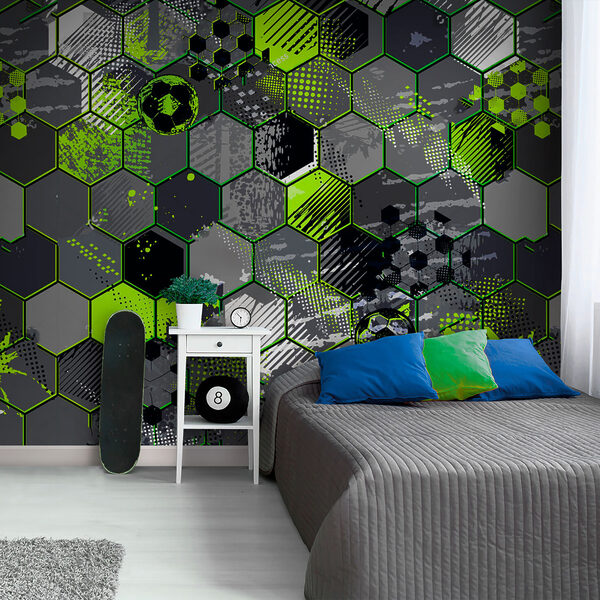 Padrão de hexágonos e bolas de futebol u72779pir1ms 600x600 - Padrão de hexágonos e bolas de futebol