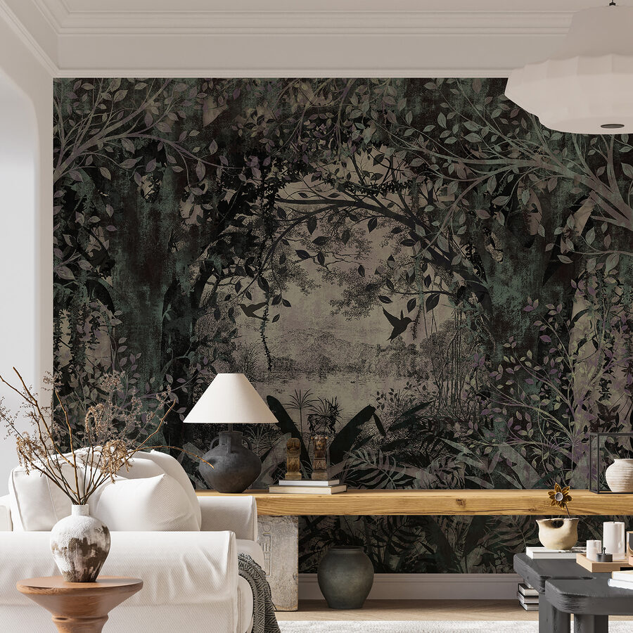 Pintura de árvores e plantas Pintura de árvores e plantas