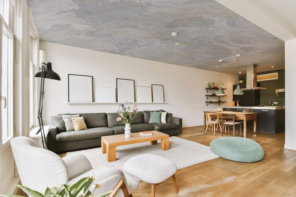 Abstract grey marble texture background