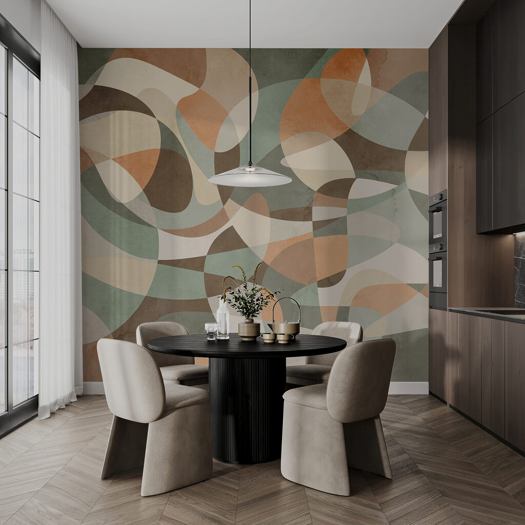 Colorful pattern on a surface