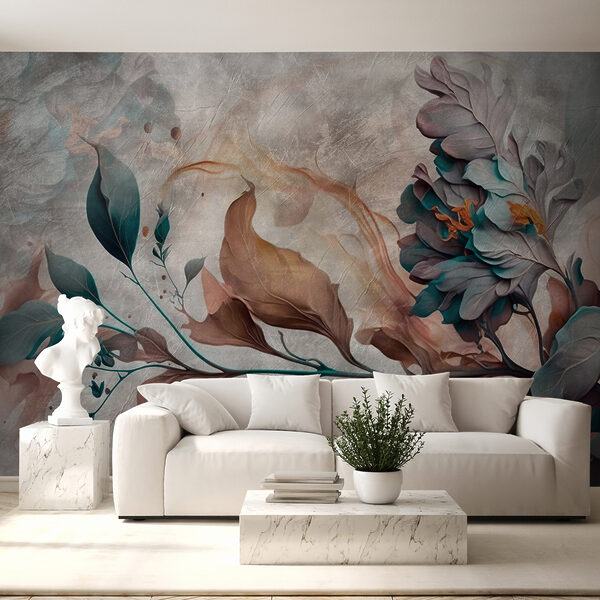 Pintura de uma flor Pintura de uma flor