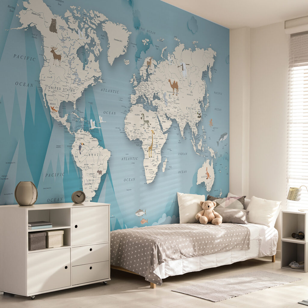 Map of the world Map of the world