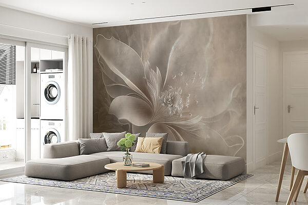 Flor branca com uma flor em cima u93944pig37r 600x400 - Flor branca com uma flor em cima