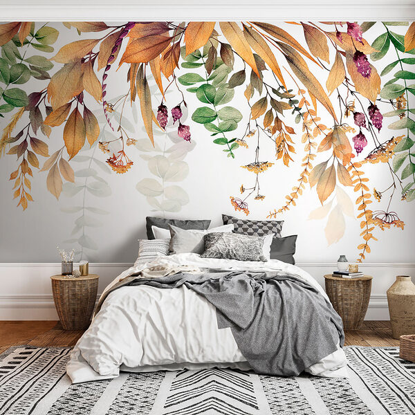 Elegância botânica sobre um fundo branco. Elegância botânica sobre um fundo branco.