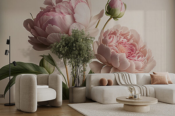 Flores suaves em tons delicados. Flores suaves em tons delicados.