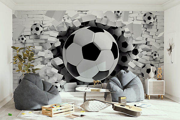 Bola de futebol a atravessar uma parede de tijolo u96315pig17mr 600x400 - Bola de futebol a atravessar uma parede de tijolo