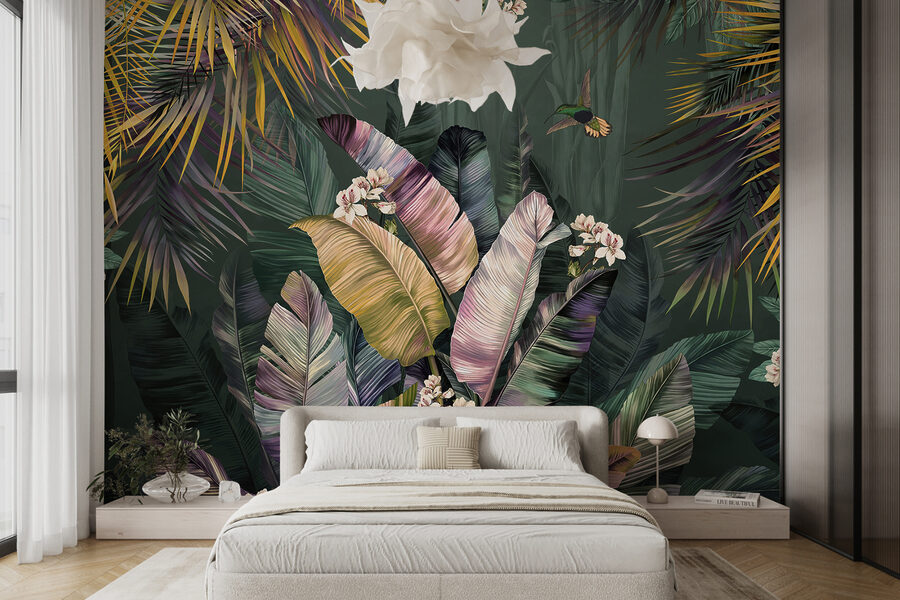 Pintura de uma planta tropical