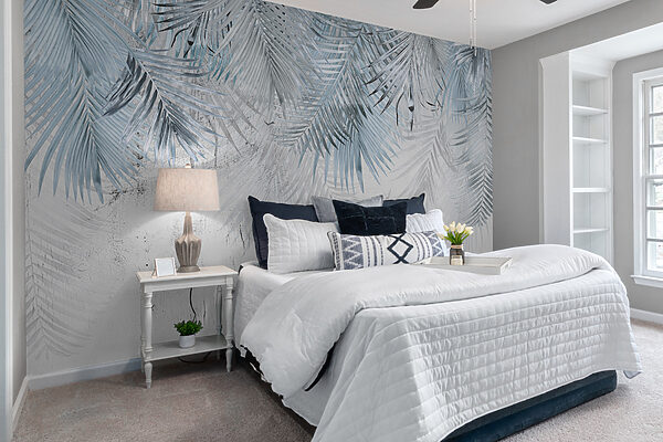 A group of leaves on a white surface