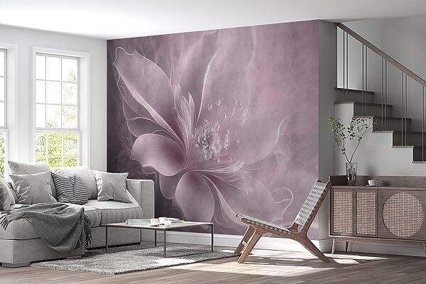 Flor delicada em tons pastel suaves. Flor delicada em tons pastel suaves.