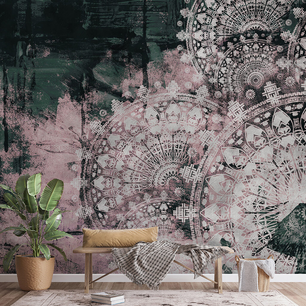 Intricate patterns in soft hues Intricate patterns in soft hues