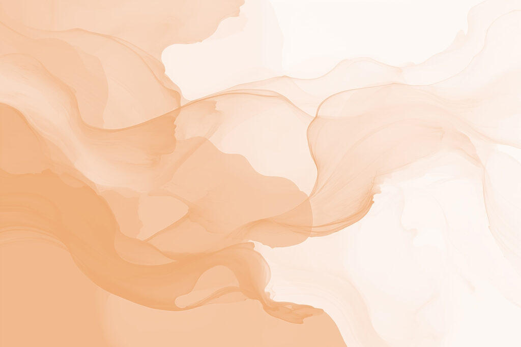 Soft waves of warm hues blend Soft waves of warm hues blend