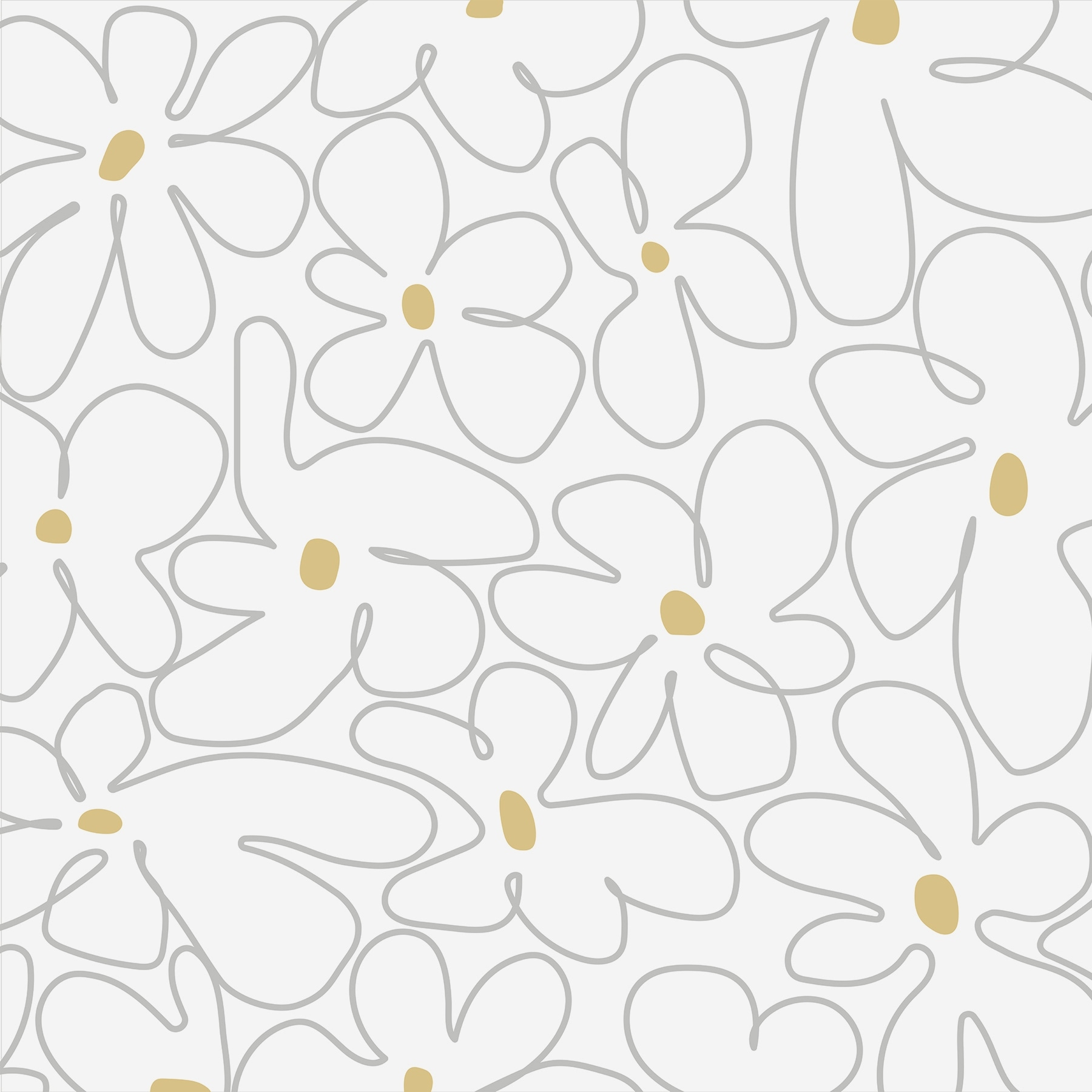 Pattern of flowers on a white background Pattern of flowers on a white background