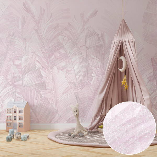 Soft pastel leaves in gentle arrangement Soft pastel leaves in gentle arrangement