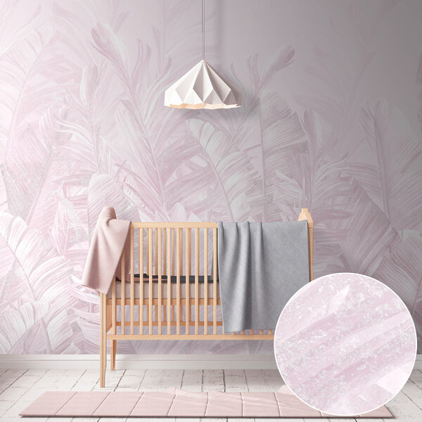 Soft pastel leaves in gentle arrangement Soft pastel leaves in gentle arrangement