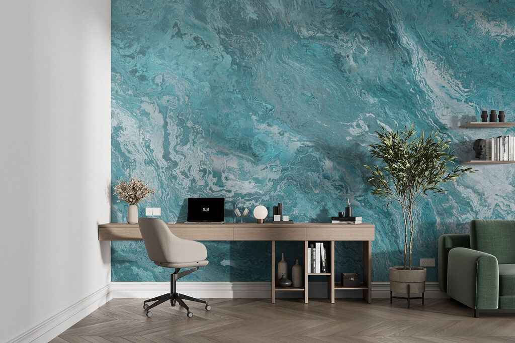 Ocean waves in abstract form Ocean waves in abstract form