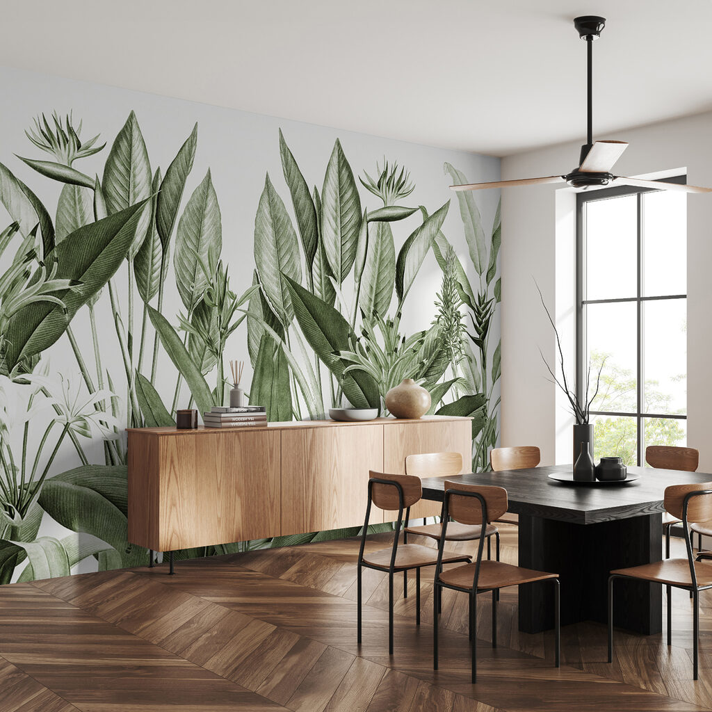 Lush greenery in delicate detail Lush greenery in delicate detail