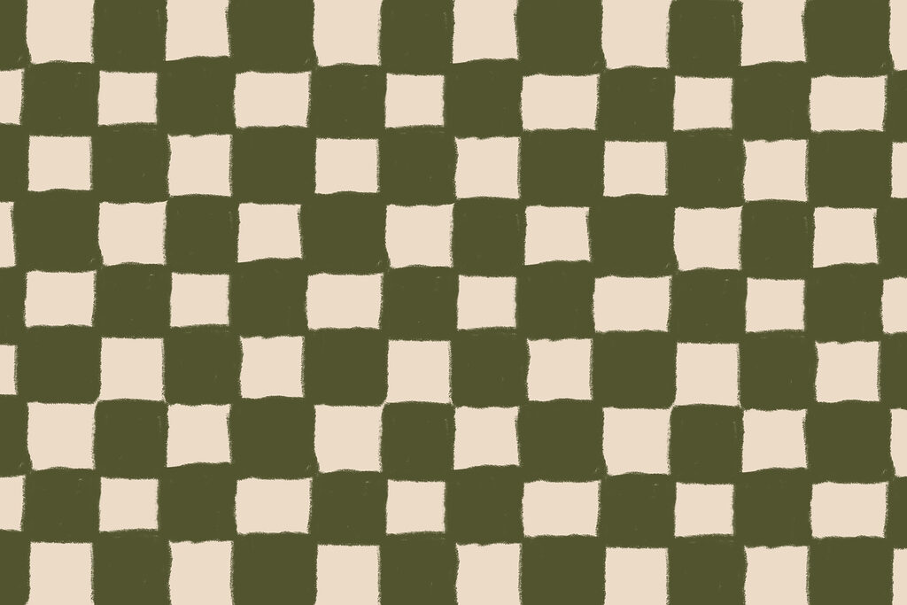 Padrão axadrezado verde e branco Padrão axadrezado verde e branco