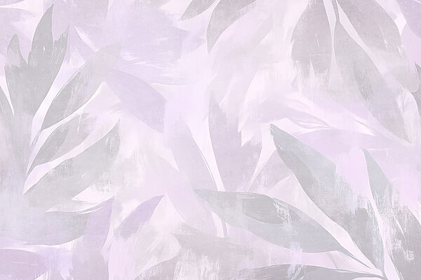Fundo branco e roxo com folhas Fundo branco e roxo com folhas