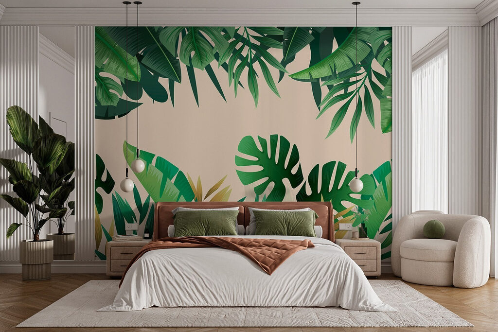 Group of green leaves