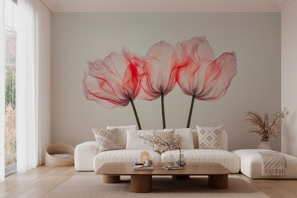 Group of pink flowers Group of pink flowers