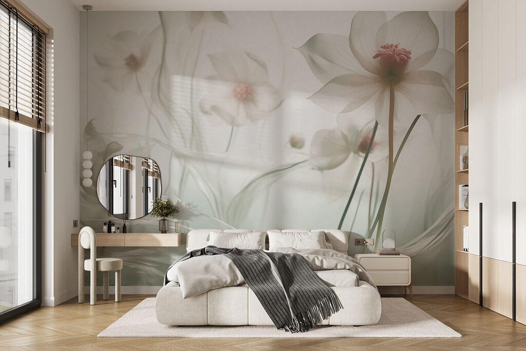 Gentle blooms in soft light