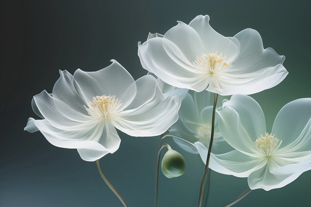 Flores delicadas em tons suaves. Flores delicadas em tons suaves.