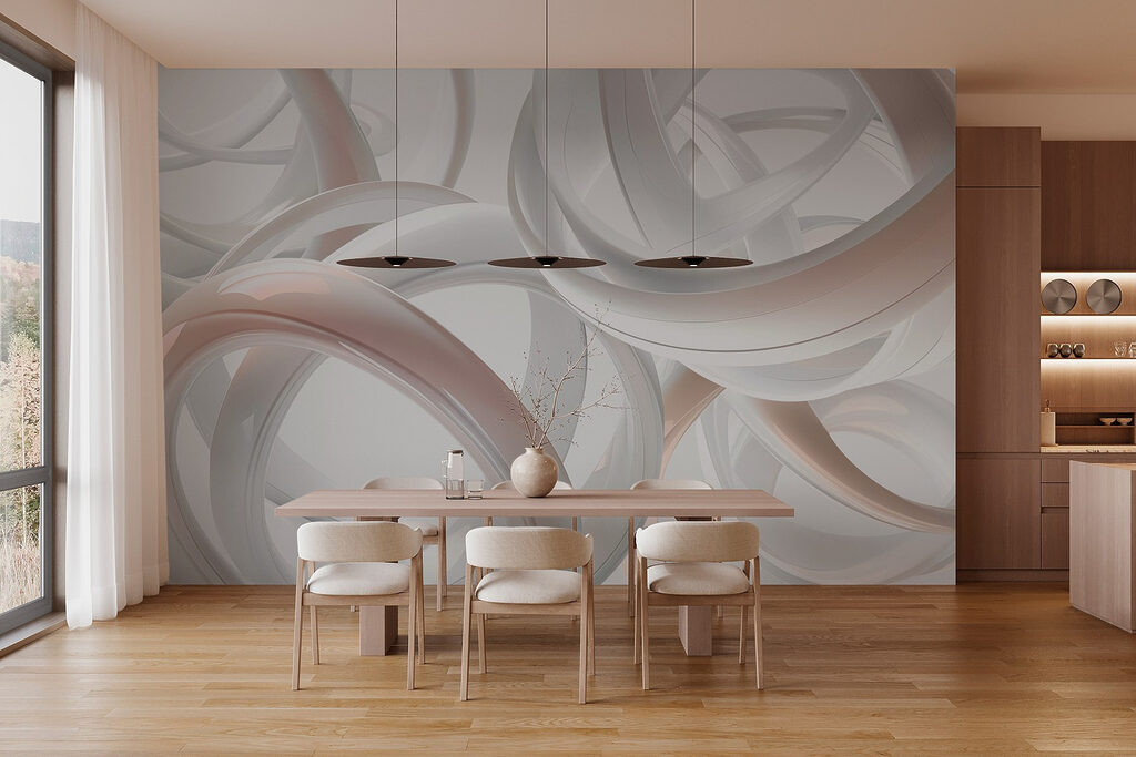 Group of white rings