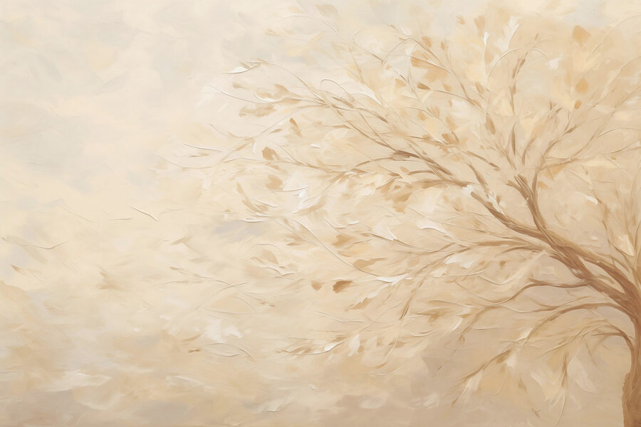 Pintura de uma árvore