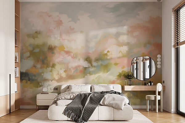 Pintura de uma paisagem Pintura de uma paisagem